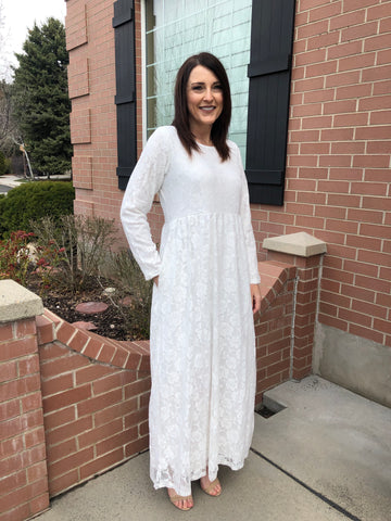 Alyssa Lace Temple Dress