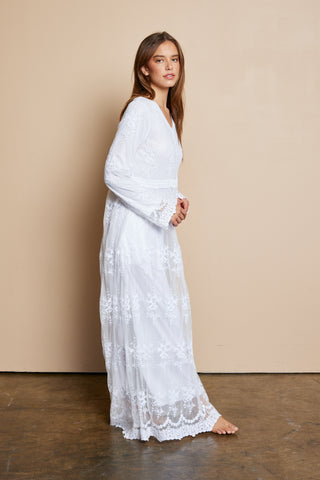 The Chloe Temple Dress in White Bella Sun Boutique The Chloe Temple Dress in White Bella Sun Boutique