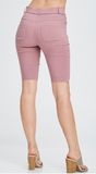 Bella Bermuda Shorts, Long, Knee Length, Stretchy